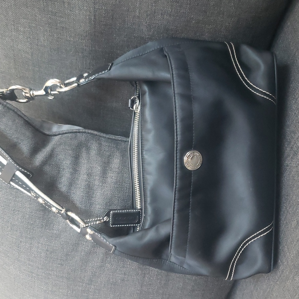 Vintage Coach nylon bag